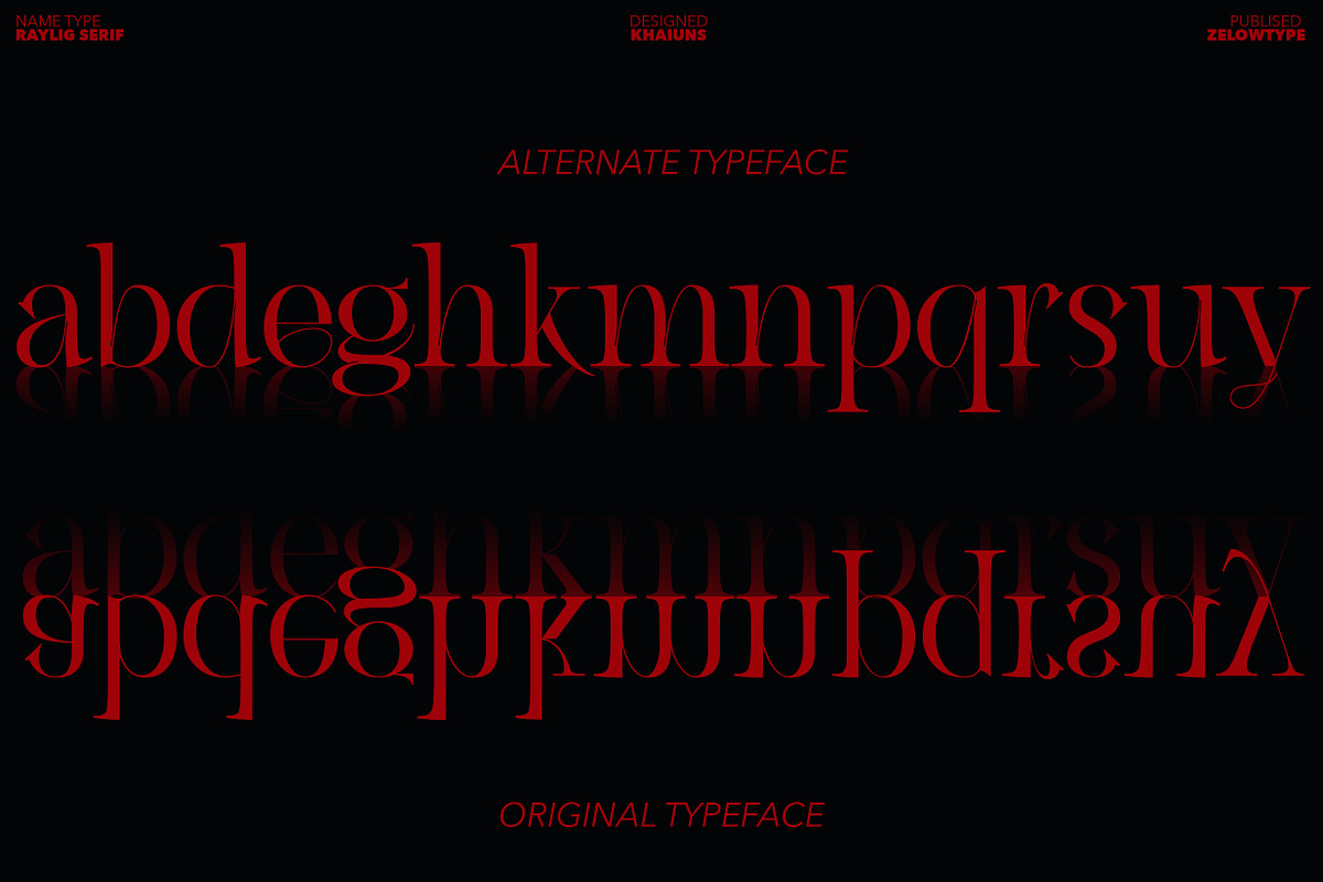 Raylig - Classic Serif, a Serif Font by zelow type (Photo 7 of 15)