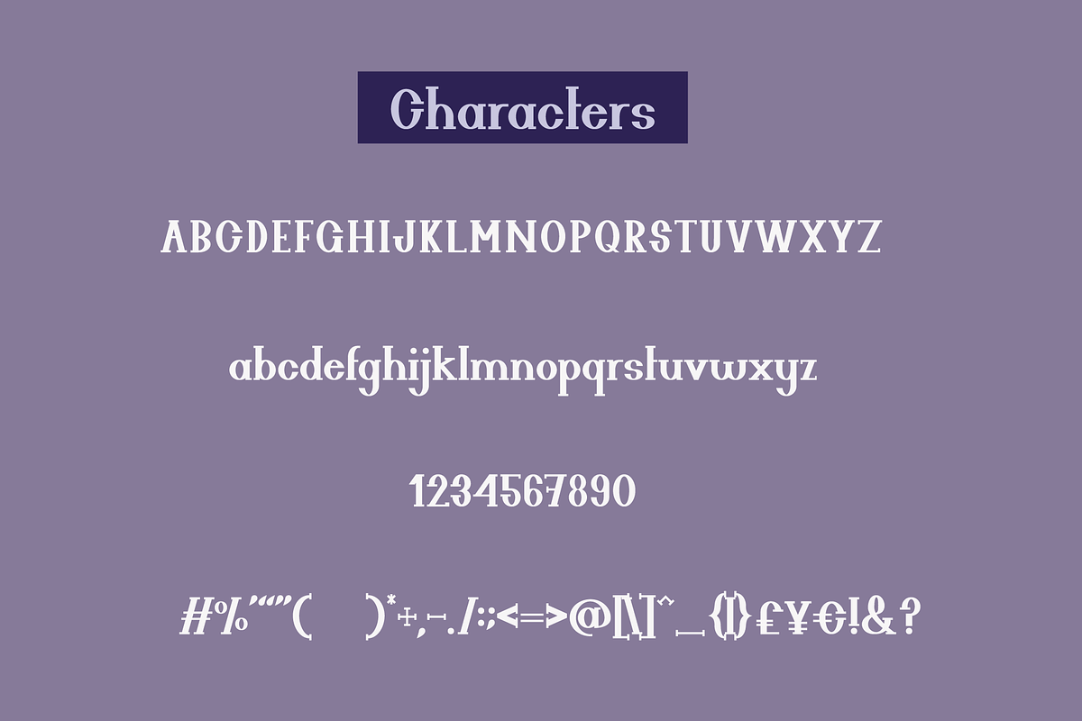 Enchanted Highland Serif Font, a Slab Serif Font by Dancing with Ink (Photo 19 of 19)