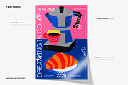 Pop Art Breakfast Poster Template, a Poster Template by creatsy5 (Thumbnail 2 of 4)