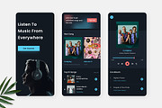 Ascolta - Music Everywhere App, an UI Kit Template by Panen Creative (Thumbnail 2 of 3)