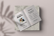 Foliage Funeral Program Template, an Invitation Template by Creatiya Type (Thumbnail 5 of 6)