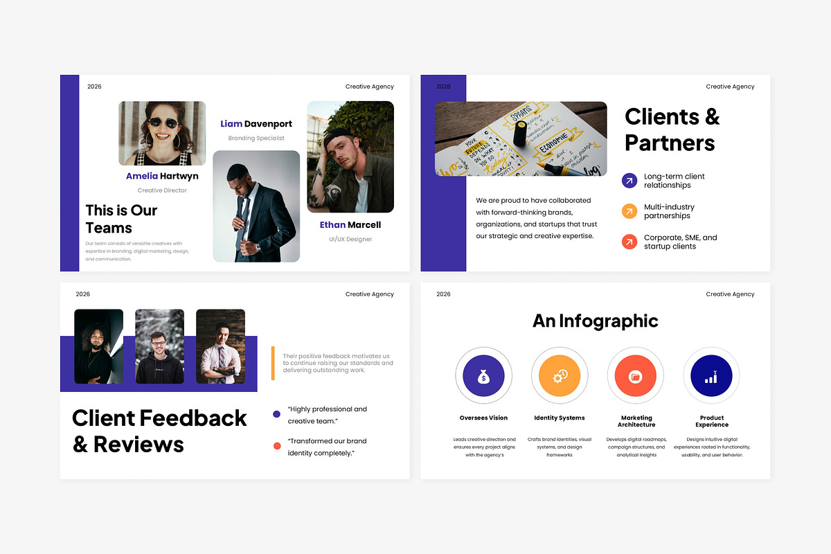 Creative Agency Profile Powerpoint, a Presentation Template by Eklip Studio (Photo 5 of 6)