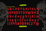 Chiller Mark | Horror Font, a Handwritten Font by Denustudios (Thumbnail 11 of 12)