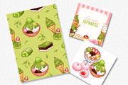 Japanese Desserts Sweet Treats, a Food Illustration by CreativeValuation (Thumbnail 7 of 12)