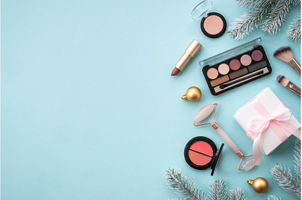 Winter cosmetic with holiday, a Holiday Photo by Nadia-nb