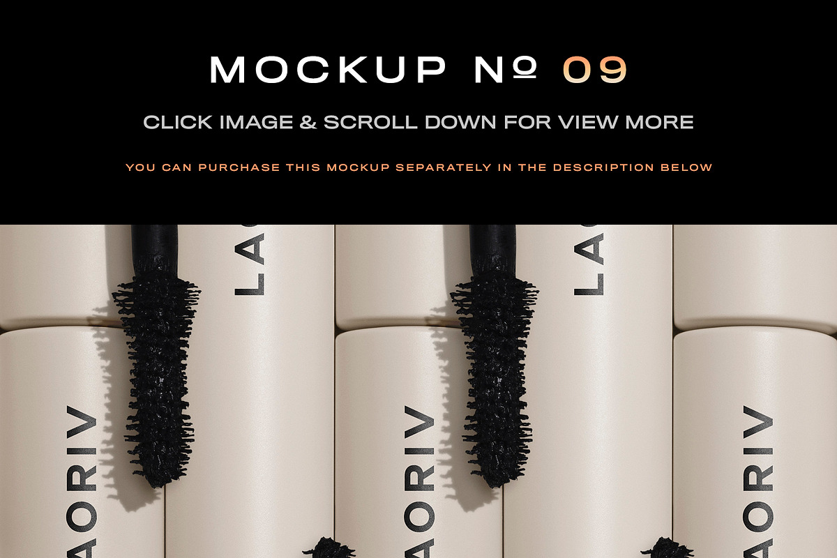 30 Cosmetic Beauty Makeup Mockups, a Pens & Pencil Mockup by Asylab (Photo 14 of 36)