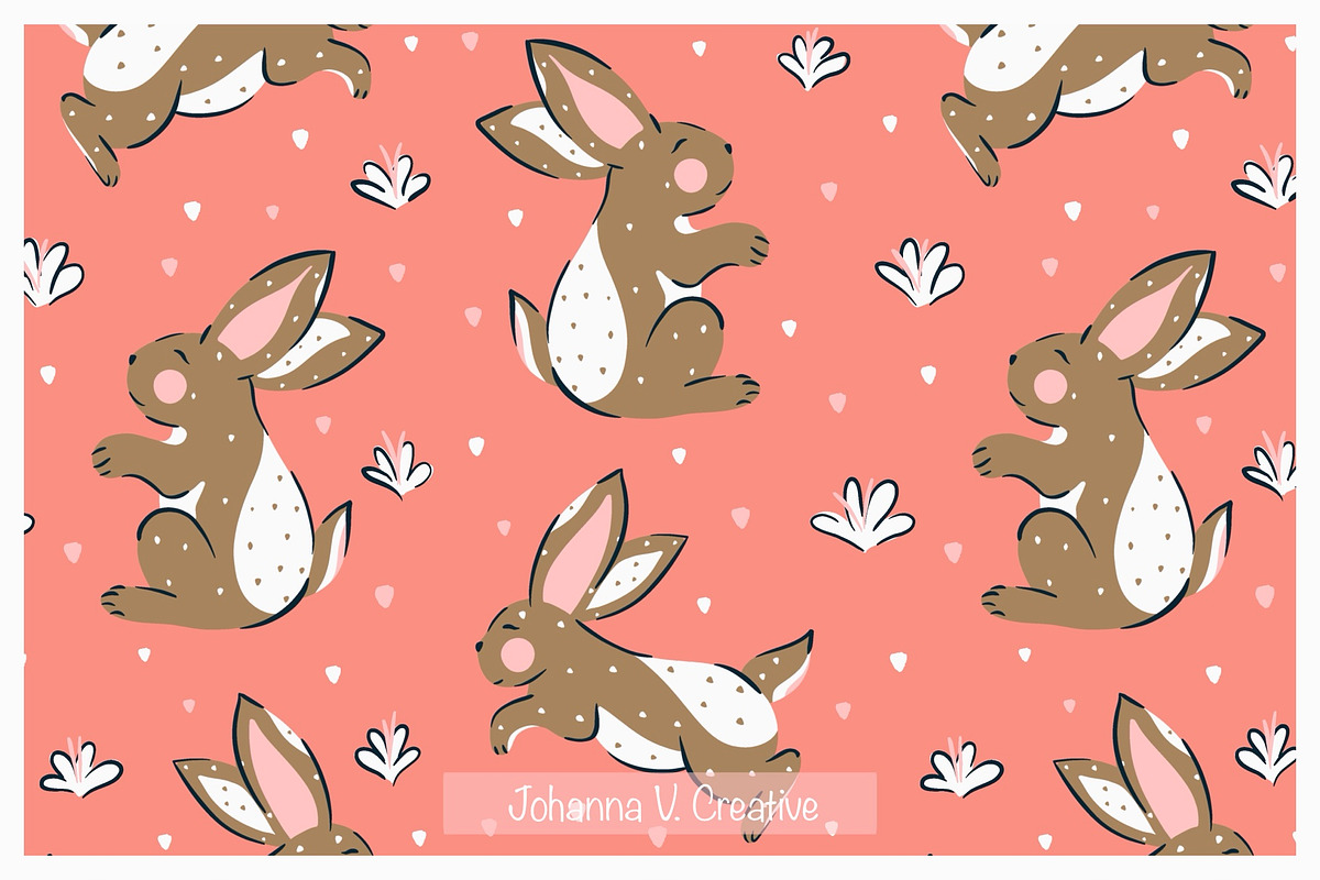 Ultimate Spring Pattern Collection, an Illustration by Johanna V. Creative (Photo 7 of 21)