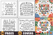 Santa Claus Coloring Book, an Object Graphic by protabsorkar11 (Thumbnail 1 of 4)