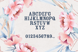 The Floralist Font