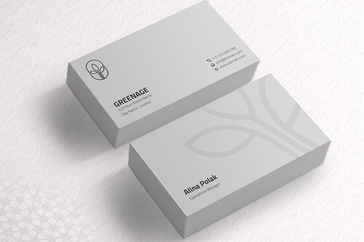 Minimal Business Card, a Business Card Template by designSultan (Photo 5 of 5)