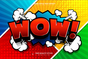 Comic Editable Vector Text Effect