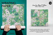 Blooming Floral Pattern Design, a Pattern Graphic by VOVU Studio (Thumbnail 9 of 10)