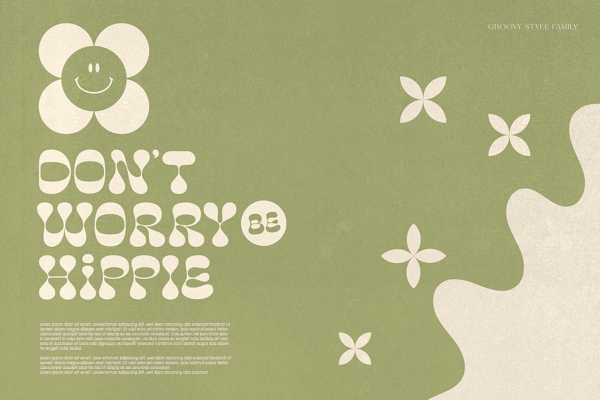 Groovy Font | Summer font variable preview 8