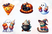Cozy Halloween Sublimation Clipart, a Seasonal Illustration by RobertsArt (Thumbnail 3 of 7)