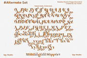Decorative Retro - Paradise Morelia, a Serif Font by Say Studio (Thumbnail 11 of 11)