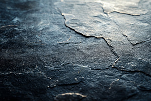 Close-up of a textured, dark stone surface with natural cracks and highlights,, a Background Photo by ImageMir
