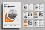 Creative Proposal Design Template, a Brochure Template by ContestDesign (Thumbnail 1 of 3)