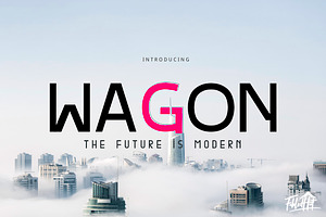Wagon Modern Font
