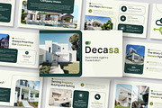 Decasa Real Estate Agency Powerpoint, a Presentation Template by kerismaker (Thumbnail 1 of 10)