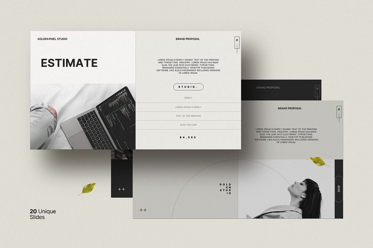 Brand Proposal Template, a Presentation Template by GoldenPixelStudio (Photo 8 of 10)