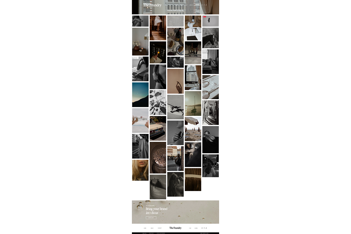 Photography Showit Website Template, a Websites & App Template by Caroline C Wilder (Photo 3 of 6)