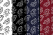 60 Flowers & Paisley, a Decorative Illustration by Katika Shop (Thumbnail 6 of 7)