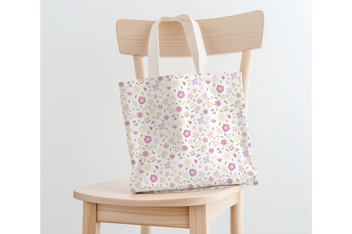 Whimsy Meadow Seamless Pattern, a Pattern Graphic by OwlAndFern (Photo 14 of 14)