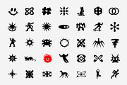 Chaos Kit. 35 Vector Symbols, an Object Graphic by pixelbuddha.net (Thumbnail 3 of 6)