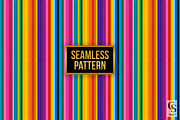 Colorful Rainbow Stripes Patterns, a Pattern Graphic by Creative Store (Thumbnail 4 of 5)