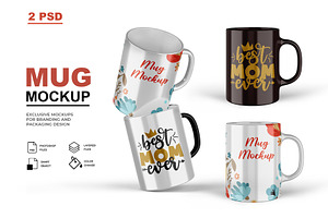 Mug Mockup, a Cups & Container Mockup by GraphicsPixel