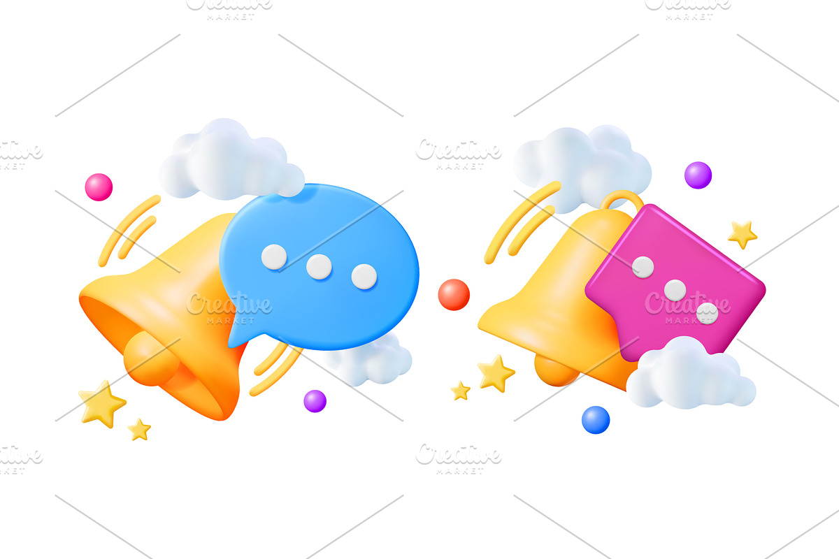 3D vector illustration of golden, a Technology Illustration by Abscent
