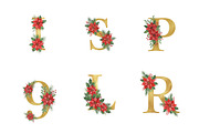 Elegant Christmas Alphabet Sublimati, an Illustration by SinaCreation (Thumbnail 3 of 7)
