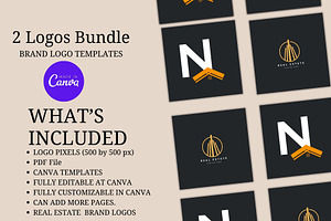 Real Estate Brand Design Logo