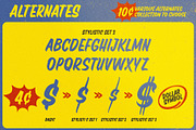 Owltail Brush Font, a Handwritten Font by alit design (Thumbnail 12 of 20)