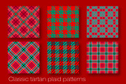 20 Christmas plaid patterns + Bonus, a Pattern Graphic by tkdesign (Thumbnail 3 of 6)