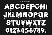 Paint Drops – Halloween Font, a Font by 177Studio (Thumbnail 4 of 4)