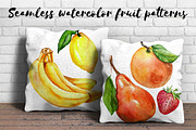 Watercolor fruit collection, a Decorative Illustration by Art Loft (Thumbnail 4 of 4)