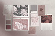 Peonies Line Art SVG, AI, EPS, PNG, a Decorative Illustration by InstaDesignPro (Thumbnail 9 of 12)