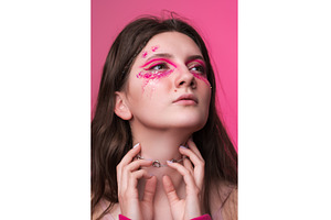 Close-up fine art portrait of young, a Beauty & Fashion Photo by Alexander-Piragis
