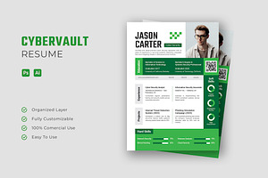 Fortivest Insurance - Resume, a Resume Template by Esensifiksi.studio