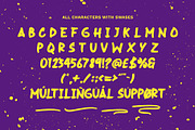 Rush Hard - Bold Brush Font, a Handwritten Font by VASTARD STUDIO (Thumbnail 9 of 10)