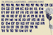 AREEIRO - Futuristic Tech Font, a Sans Serif Font by 177Studio (Thumbnail 5 of 6)