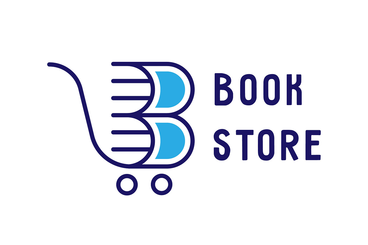 Book Store Logo Design Icon, a Branding & Logo Template by Morvana Crew