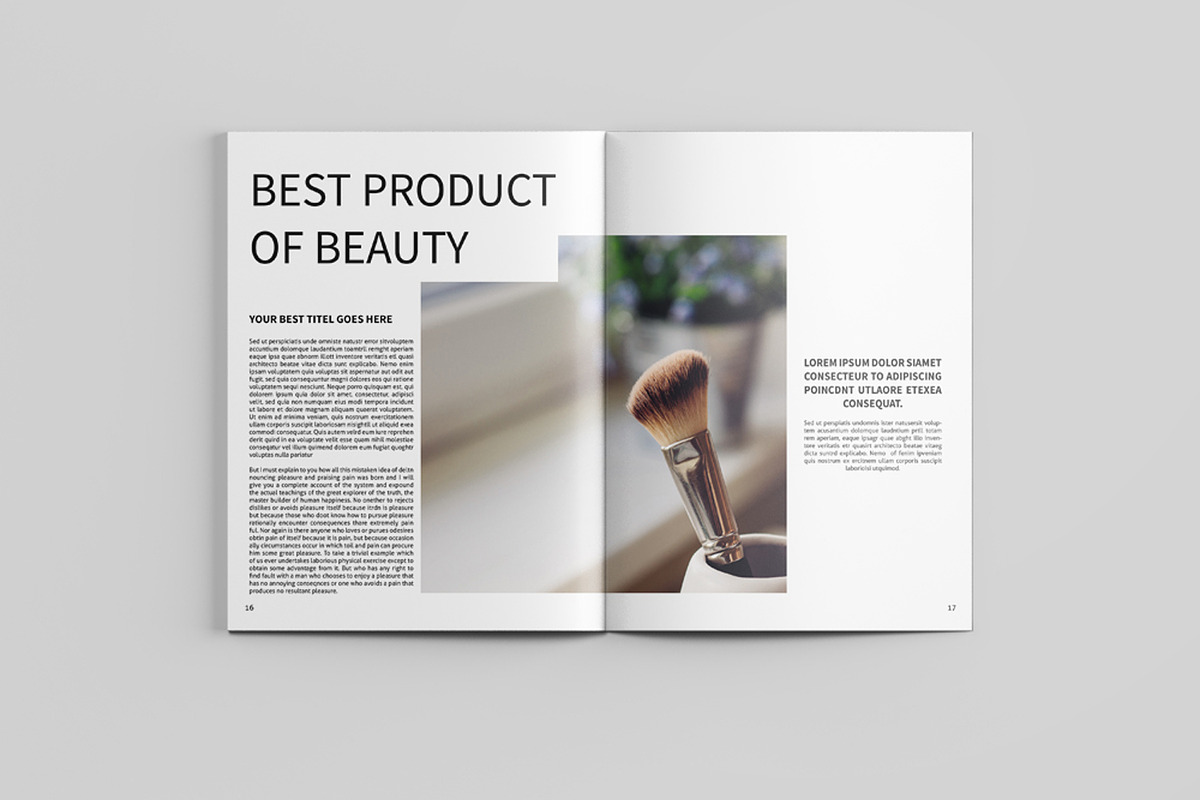 Magazine Template, a Magazine Template by Template Shop (Photo 6 of 19)