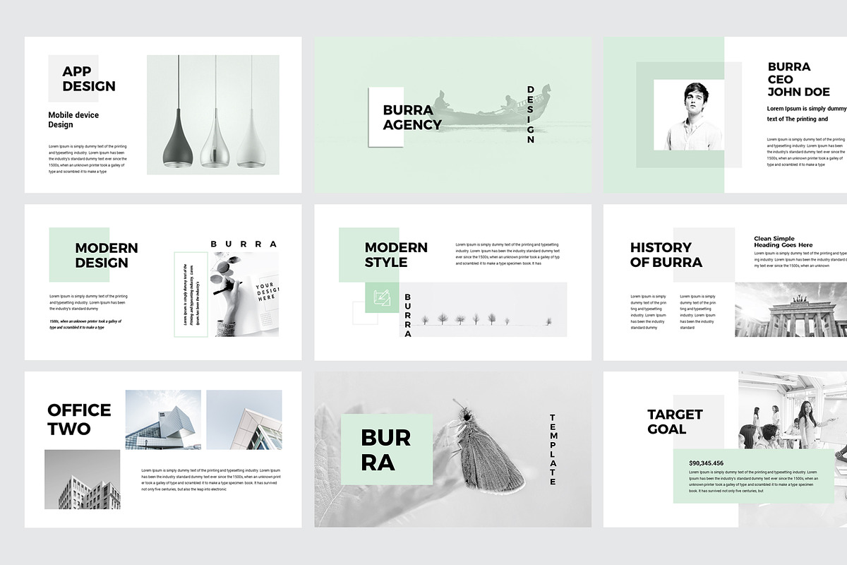 Burra - Clean Simple PowerPoint, a Presentation Template by RsmBoutique2021 (Photo 3 of 5)