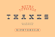 WOLKMAN - Retro Display Font, a Font by Rightwheels (Thumbnail 10 of 10)