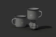 Enamel Mug Mockups, a Product Mockup by fakhroo (Thumbnail 3 of 3)
