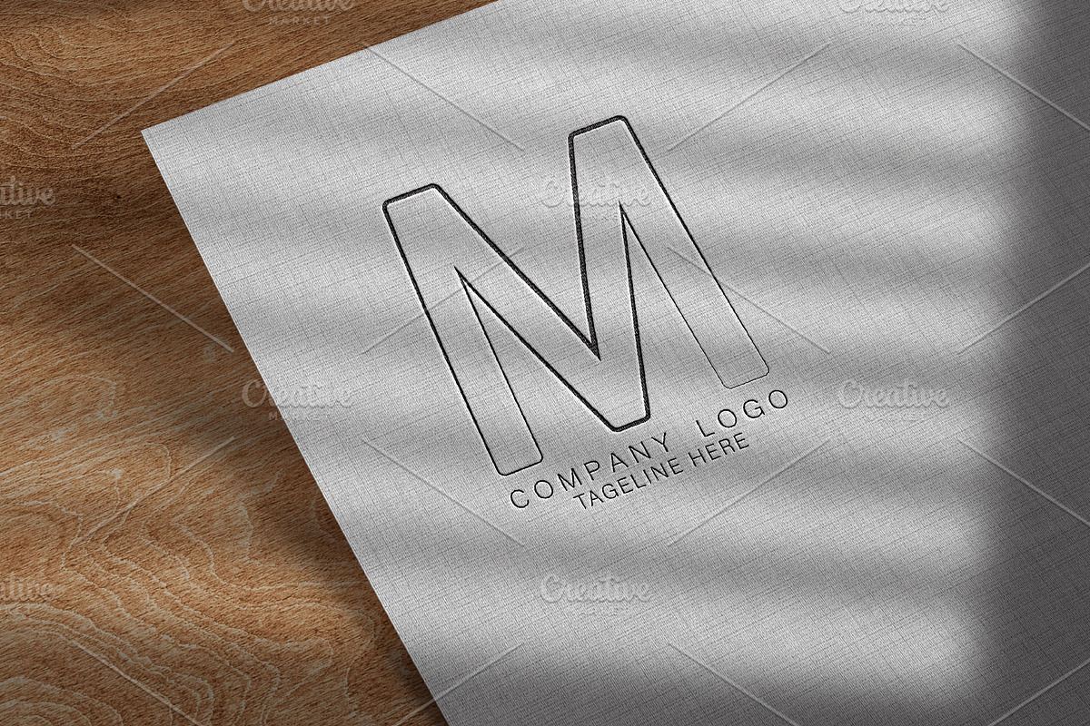 M Letter Company Logo Template, a Branding & Logo Template by arslantanoli (Photo 4 of 4)