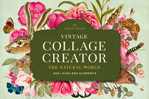 Vintage Nature Collage Creator