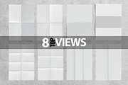 Folded Paper Mockup Pack, a Product Mockup by Nina Shaw (Thumbnail 2 of 14)